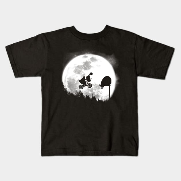 Ball is Home Kids T-Shirt by KatramerStudio